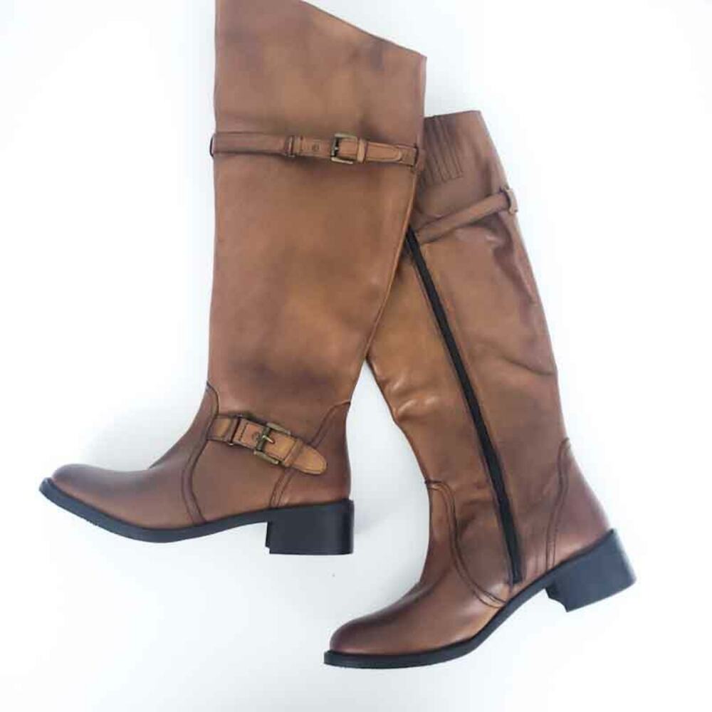 NEW Seychelles Orbit Tan Riding Boots Brown Size 6  NEW Condition.
